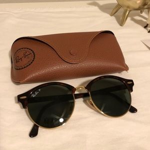 New Rayban Clubround Classic Polarized Sunglasses
